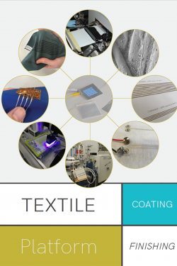 cover of the 2019 textile oating and finishing brochure