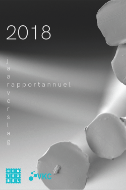 cover jaarverslag 2018 rapport annuel